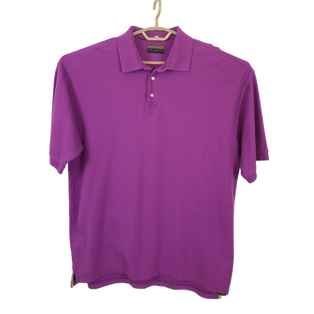 Robert Talbott Purple Polo Shirt